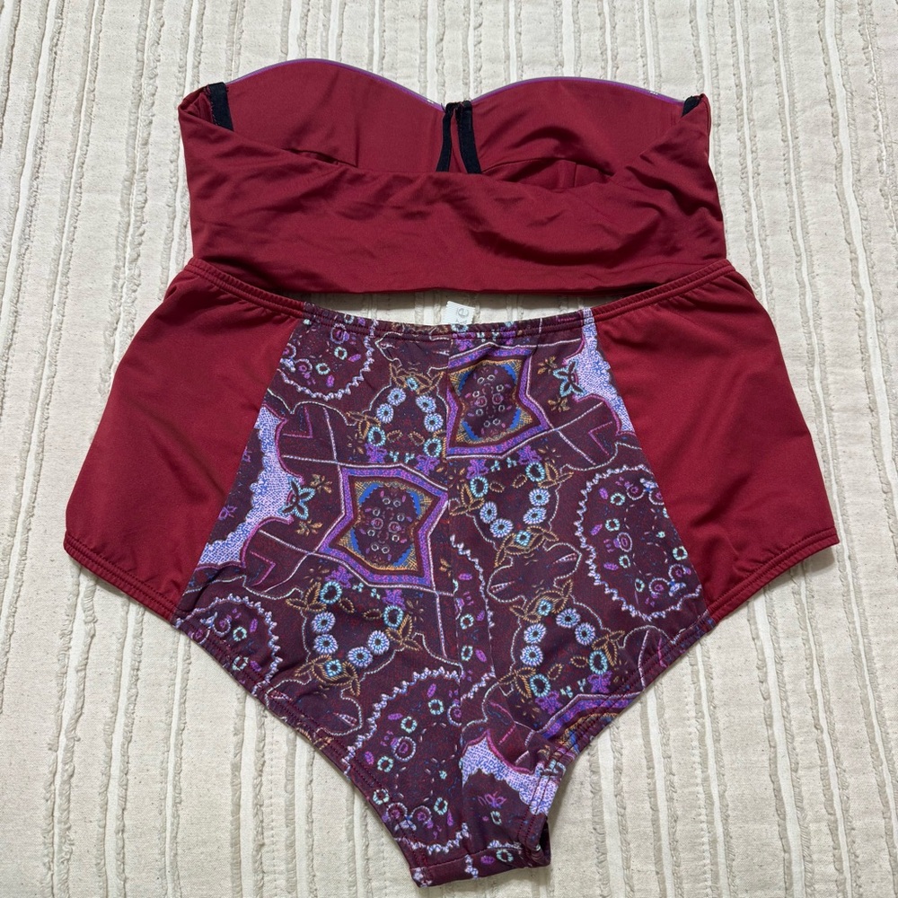 Zinke High Rise Patterned/multi Bikini Set - Picture 4 of 7